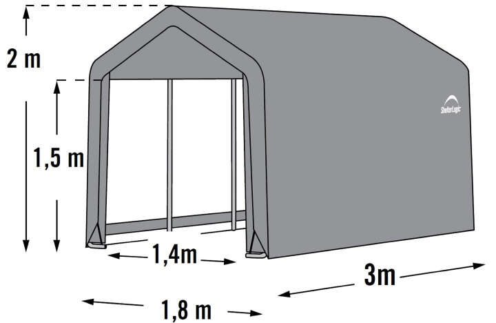 ShelterLogic Gerätehaus
